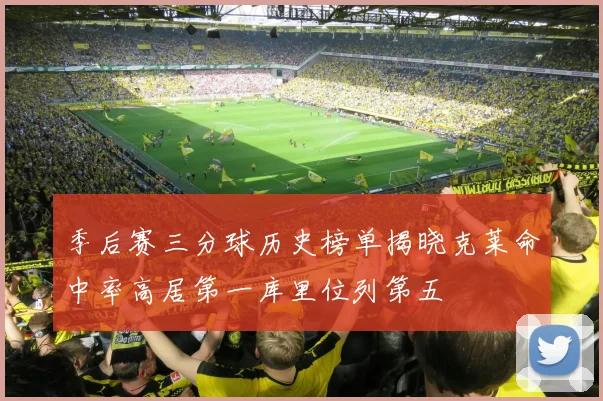 季后赛三分球历史榜单揭晓克莱命中率高居第一库里位列第五